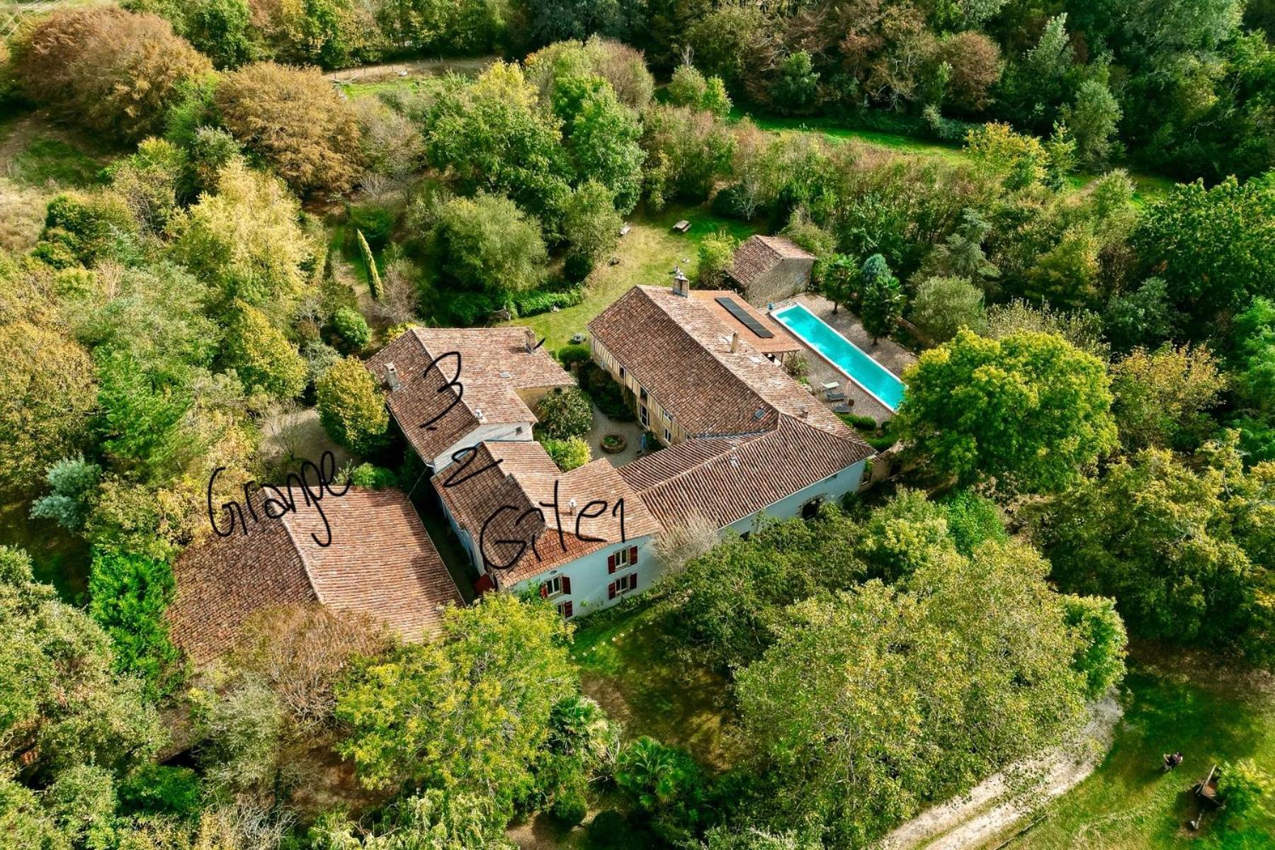 Villa Domaine De La Hargue Manciet Esterno foto
